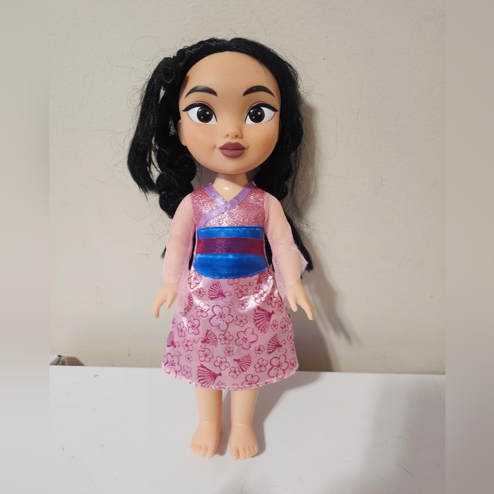 Disney Princess Tea Time With Mulan Jakks Doll 14”